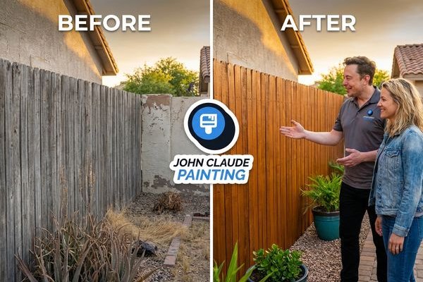 Wood Staining & Sealing example 2