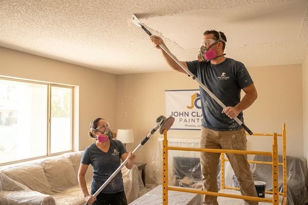 Popcorn Ceiling Removal example 2