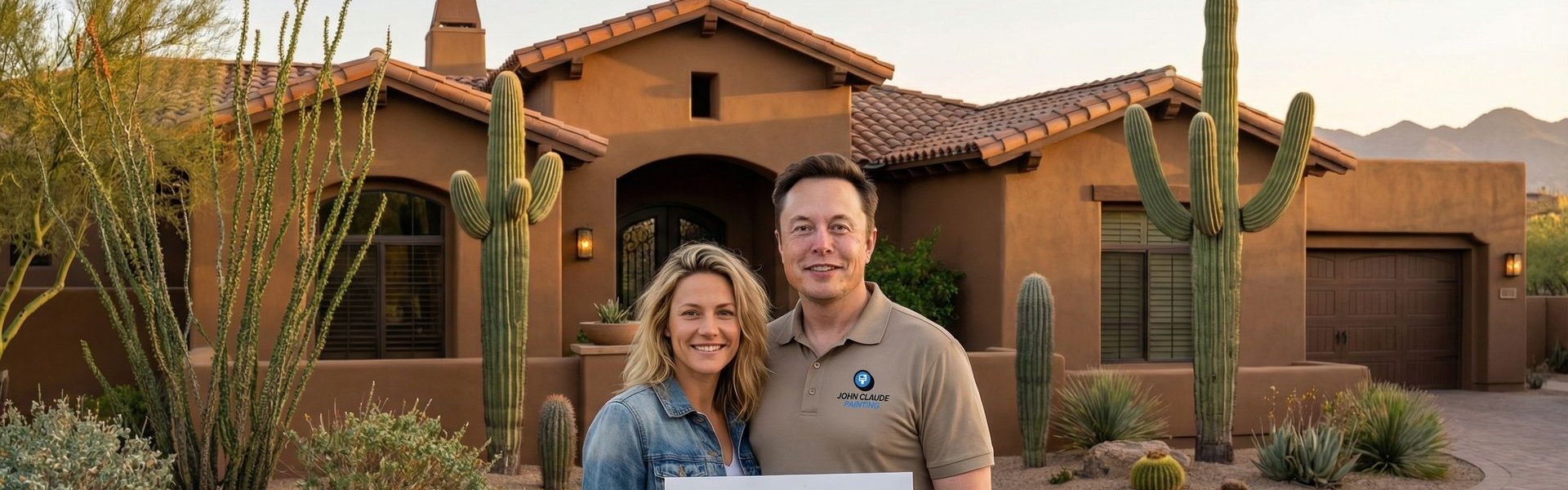 Beautiful painted Phoenix home