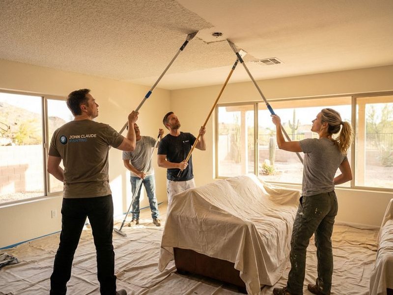 Popcorn Ceiling Removal