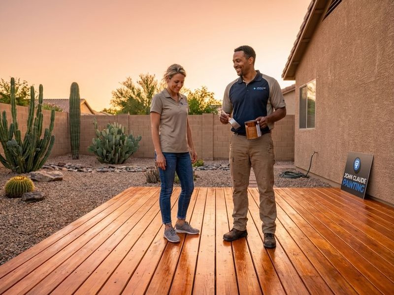 Wood Staining & Sealing